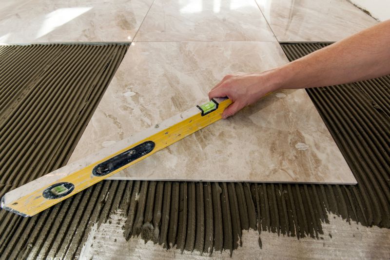 Porcelain Tile Installation detail