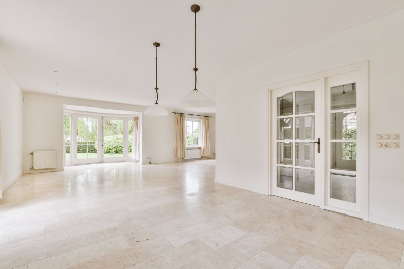 Residential Tile Installation in Living Room